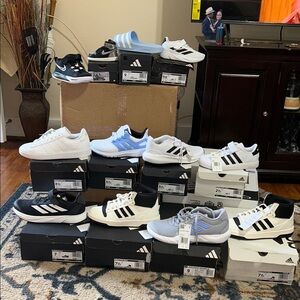 Adidas/Nike, Jordan,  Men, Women & Kids